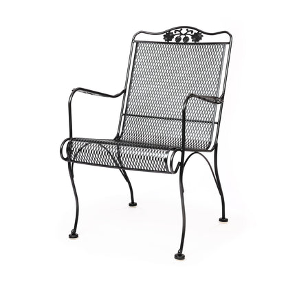 
                  Briarwood Hi Back Lounge Chair Satin Black Finish - Image 18
                