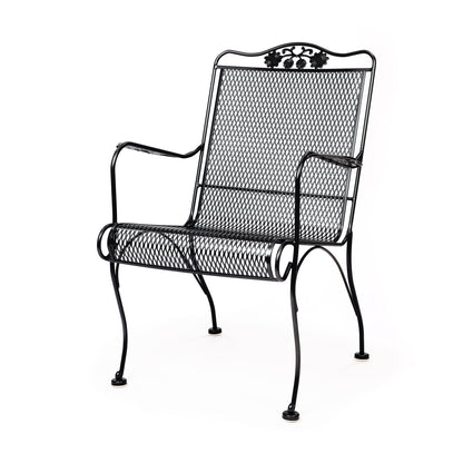 
                  Briarwood Hi Back Lounge Chair Textured Black Finish - Image 9
                