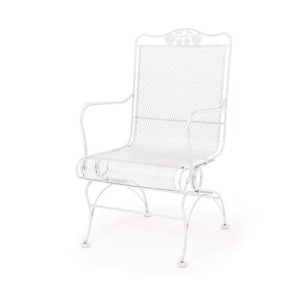 
                  Briarwood High Back Coil Spring Chair Acoustic White Finish - Image 11
                