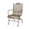 Briarwood High Back Coil Spring Chair Black Willow Finish
