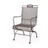 Briarwood High Back Coil Spring Chair Bronze Finish
