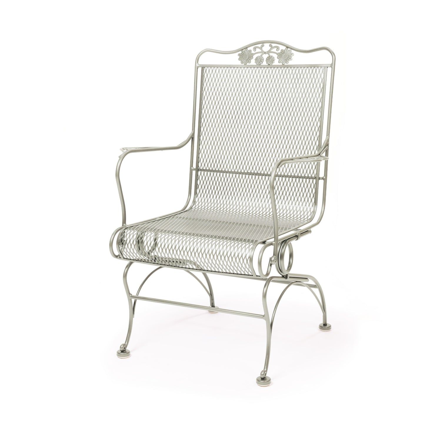 Briarwood High Back Coil Spring Chair Dove Finish, image 13