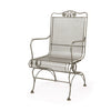 Briarwood High Back Coil Spring Chair Mink Finish