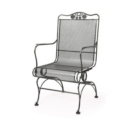 
                  Briarwood High Back Coil Spring Chair Pewter Finish - Image 8
                