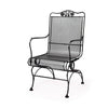 Briarwood High Back Coil Spring Chair Textured Black Finish