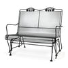 Briarwood High Back Gliding Love Seat Autumn Rust Finish