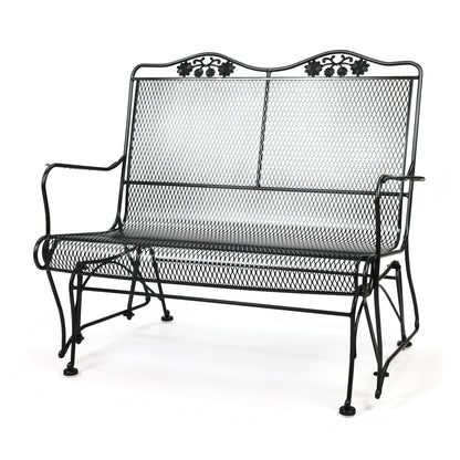 
                  Briarwood High Back Gliding Love Seat Autumn Rust Finish - Image 21
                
