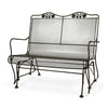 Briarwood High Back Gliding Love Seat Aztec Bronze Finish