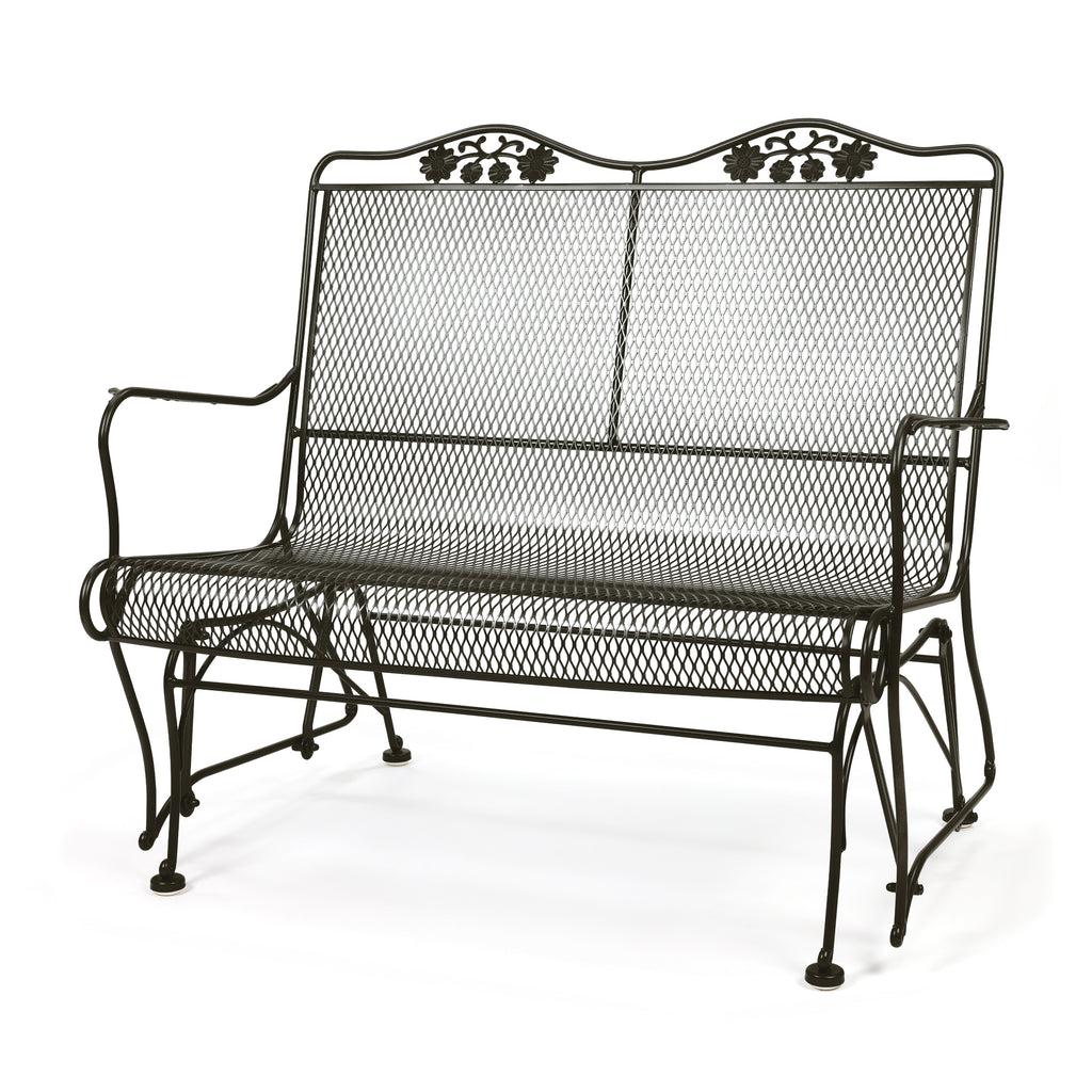 Briarwood High Back Gliding Love Seat Aztec Bronze Finish