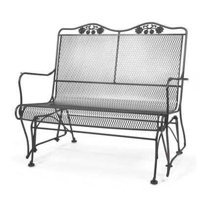 
                  Briarwood High Back Gliding Love Seat Graphite Finish - Image 5
                