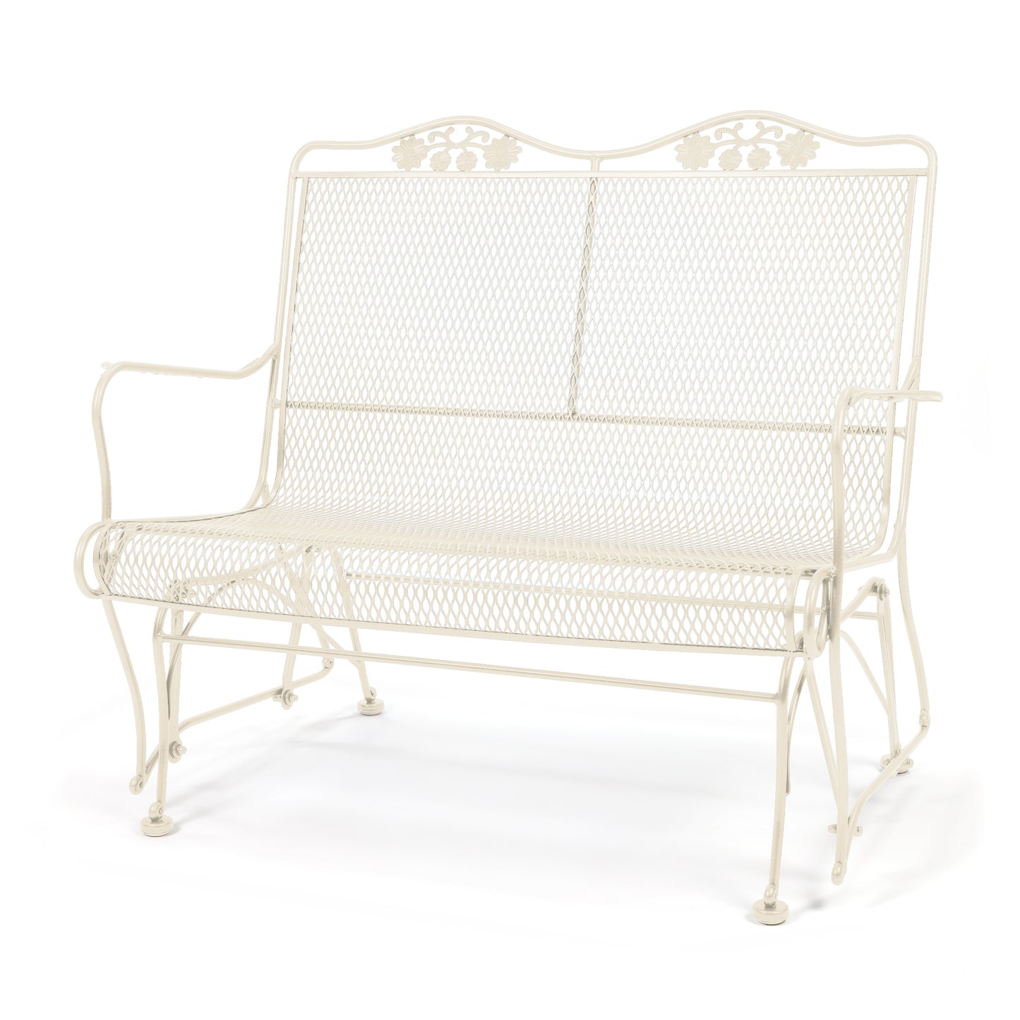Briarwood High Back Gliding Love Seat Oyster Finish, image 16