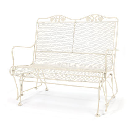 
                  Briarwood High Back Gliding Love Seat Oyster Finish - Image 16
                