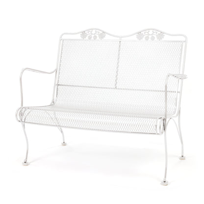 
                  Briarwood High Back Loveseat Acoustic White Finish - Image 11
                
