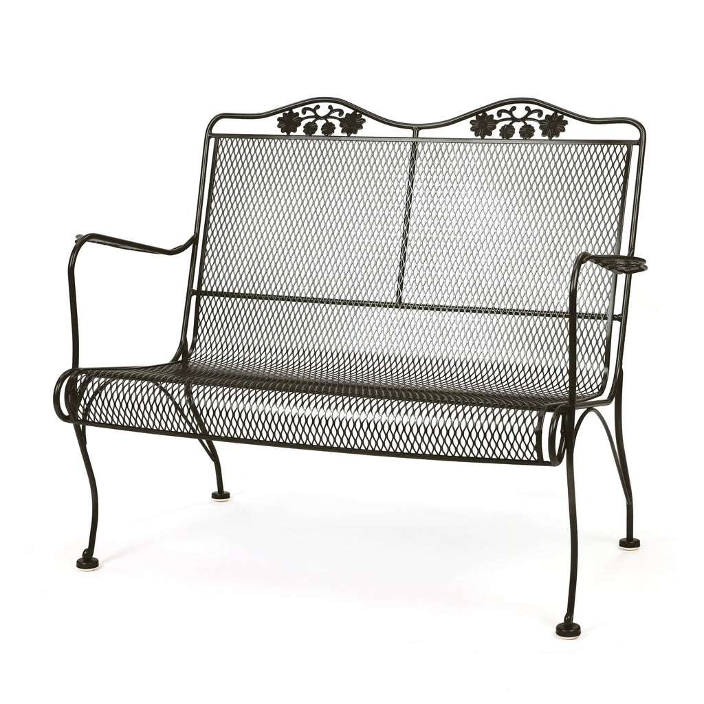 Briarwood High Back Loveseat Aztec Bronze Finish