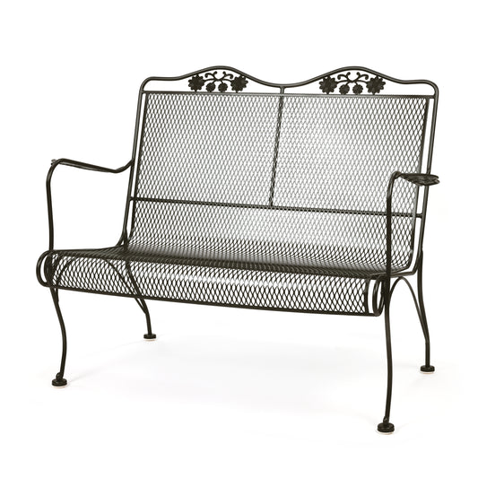 Briarwood High Back Loveseat Aztec Bronze Finish