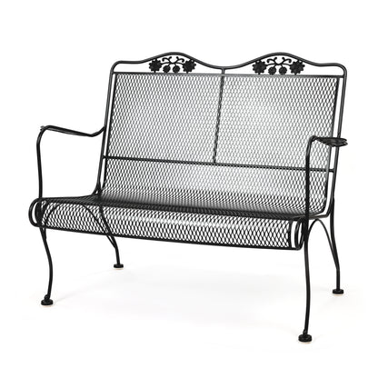 
                  Briarwood High Back Loveseat Black Finish - Image 12
                
