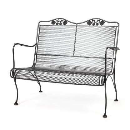 
                  Briarwood High Back Loveseat Burnished Chrome Finish - Image 24
                