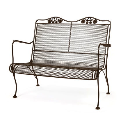 
                  Briarwood High Back Loveseat Chestnut Brown Finish - Image 7
                