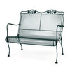 Briarwood High Back Loveseat Pompeian Green Finish