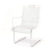 Briarwood High Back Spring Base Chair Acoustic White Finish