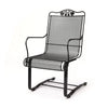 Briarwood High Back Spring Base Chair Black Finish