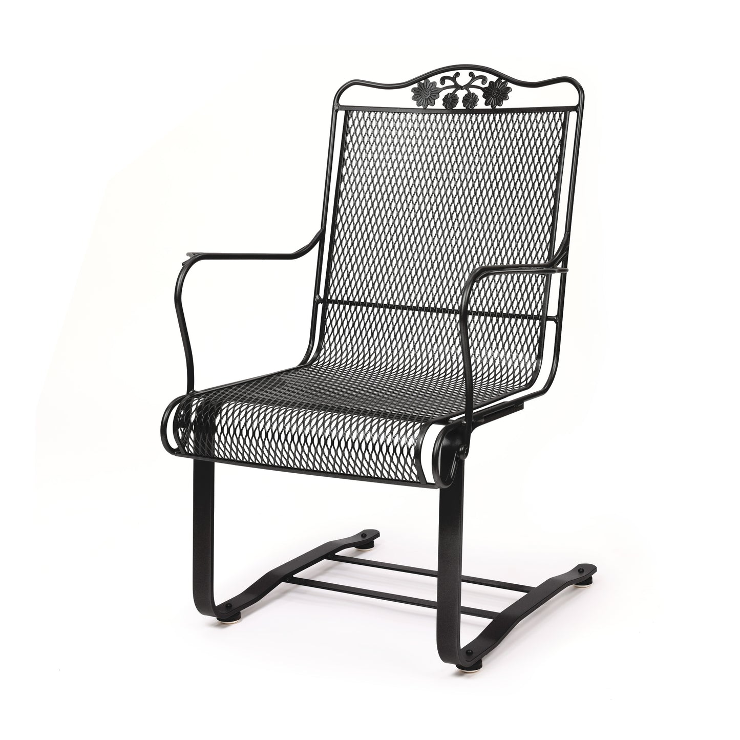 Briarwood High Back Spring Base Chair Black Finish, image 12