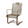 Briarwood High Back Spring Base Chair Black Willow Finish
