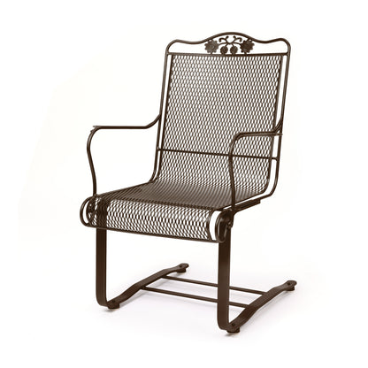 
                  Briarwood High Back Spring Base Chair Chestnut Brown Finish - Image 5
                