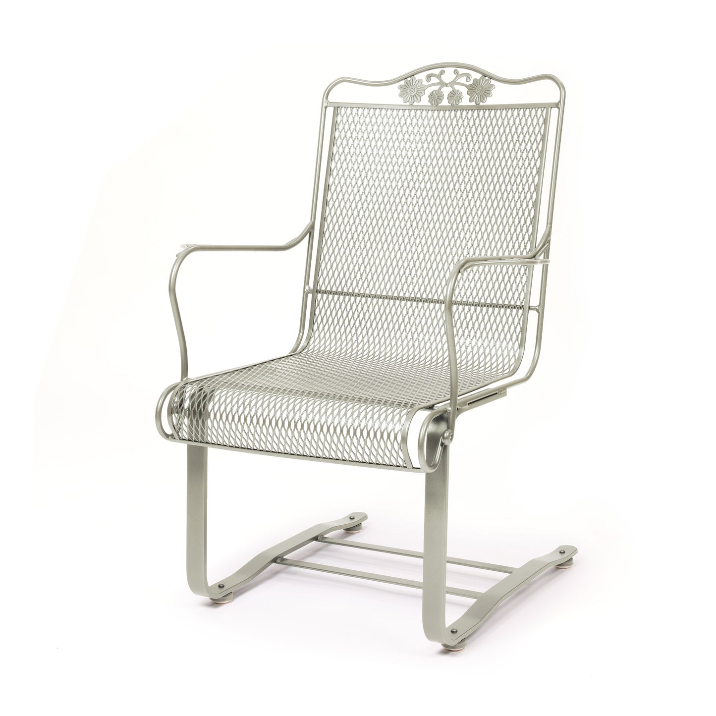 Briarwood High Back Spring Base Chair Dove Finish, image 13