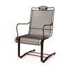 Briarwood High Back Spring Base Chair Espresso Finish