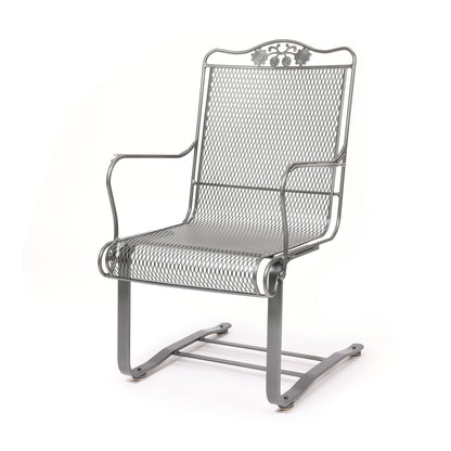 
                  Briarwood High Back Spring Base Chair Glimmer Gray Finish - Image 14
                