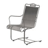 Briarwood High Back Spring Base Chair Gray Shimmer