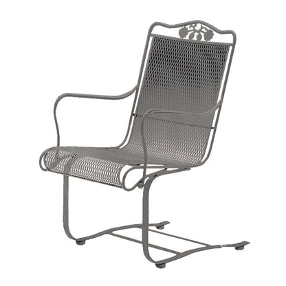 
                  Briarwood High Back Spring Base Chair Gray Shimmer - Image 5
                