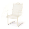 Briarwood High Back Spring Base Chair Oyster Finish