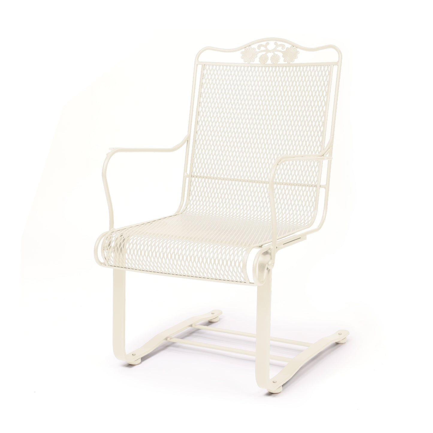 Briarwood High Back Spring Base Chair Oyster Finish, image 16