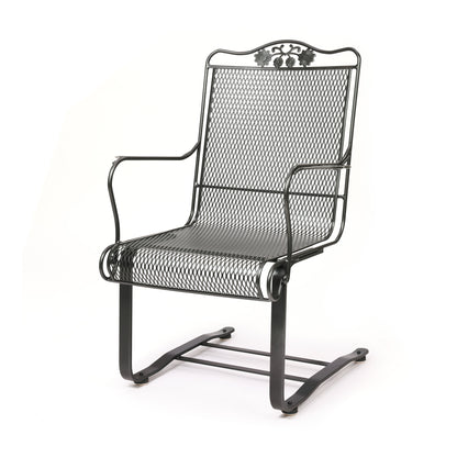 
                  Briarwood High Back Spring Base Chair Pewter Finish - Image 8
                