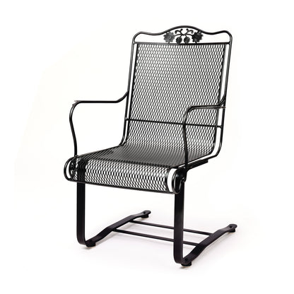 
                  Briarwood High Back Spring Base Chair Textured Black Finish - Image 9
                