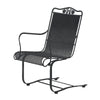 Briarwood High Back Spring Base Chair Textured Black