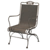 Briarwood High Back Spring Chair Chestnut Brown