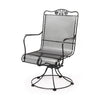 Briarwood High Back Swivel Rocker Autumn Rust Finish