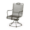 Briarwood High Back Swivel Rocker Aztec Bronze Finish