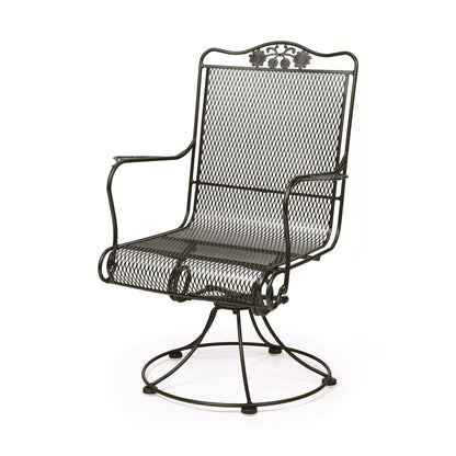 Briarwood High Back Swivel Rocker Aztec Bronze Finish