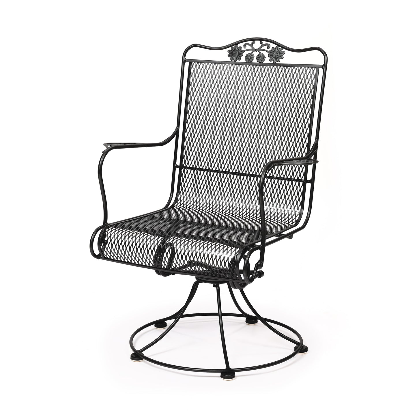 Briarwood High Back Swivel Rocker Black Finish, image 12