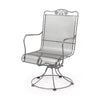 Briarwood High Back Swivel Rocker Glimmer Gray Finish
