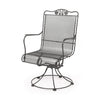 Briarwood High Back Swivel Rocker Graphite Finish