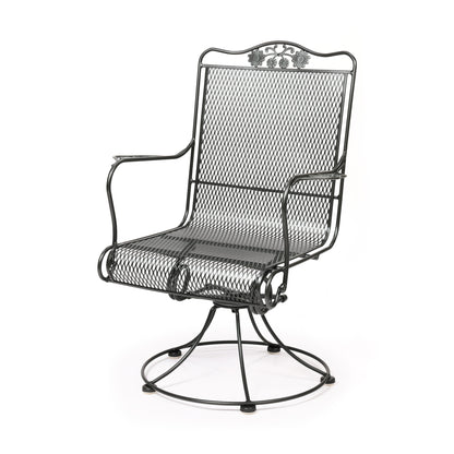 
                  Briarwood High Back Swivel Rocker Pewter Finish - Image 8
                