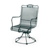 Briarwood High Back Swivel Rocker Pompeian Green Finish