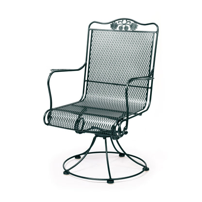 
                  Briarwood High Back Swivel Rocker Pompeian Green Finish - Image 25
                
