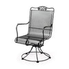 Briarwood High Back Swivel Rocker Textured Black Finish