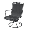 Briarwood High Back Swivel Rocker Textured Black